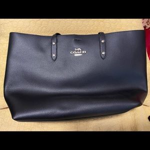 Coach reversible tote